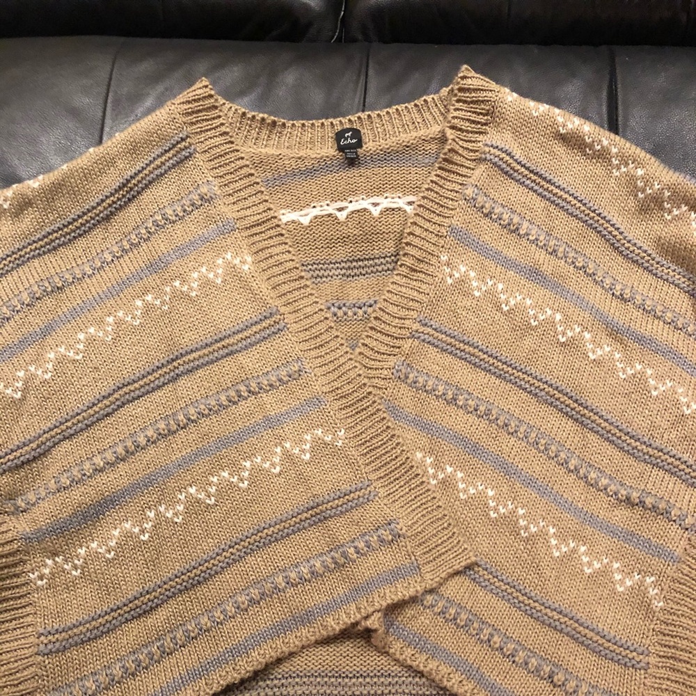 Echo Knit Ruana